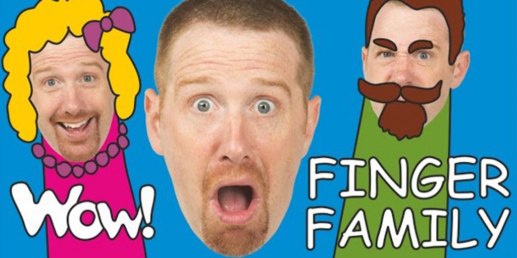کارتون استیو و مگی - Finger Family with Steve and Maggie